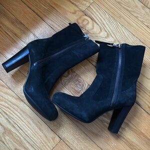Sexy UGG Heel Ankle Black Sexy Suede Boot NEW